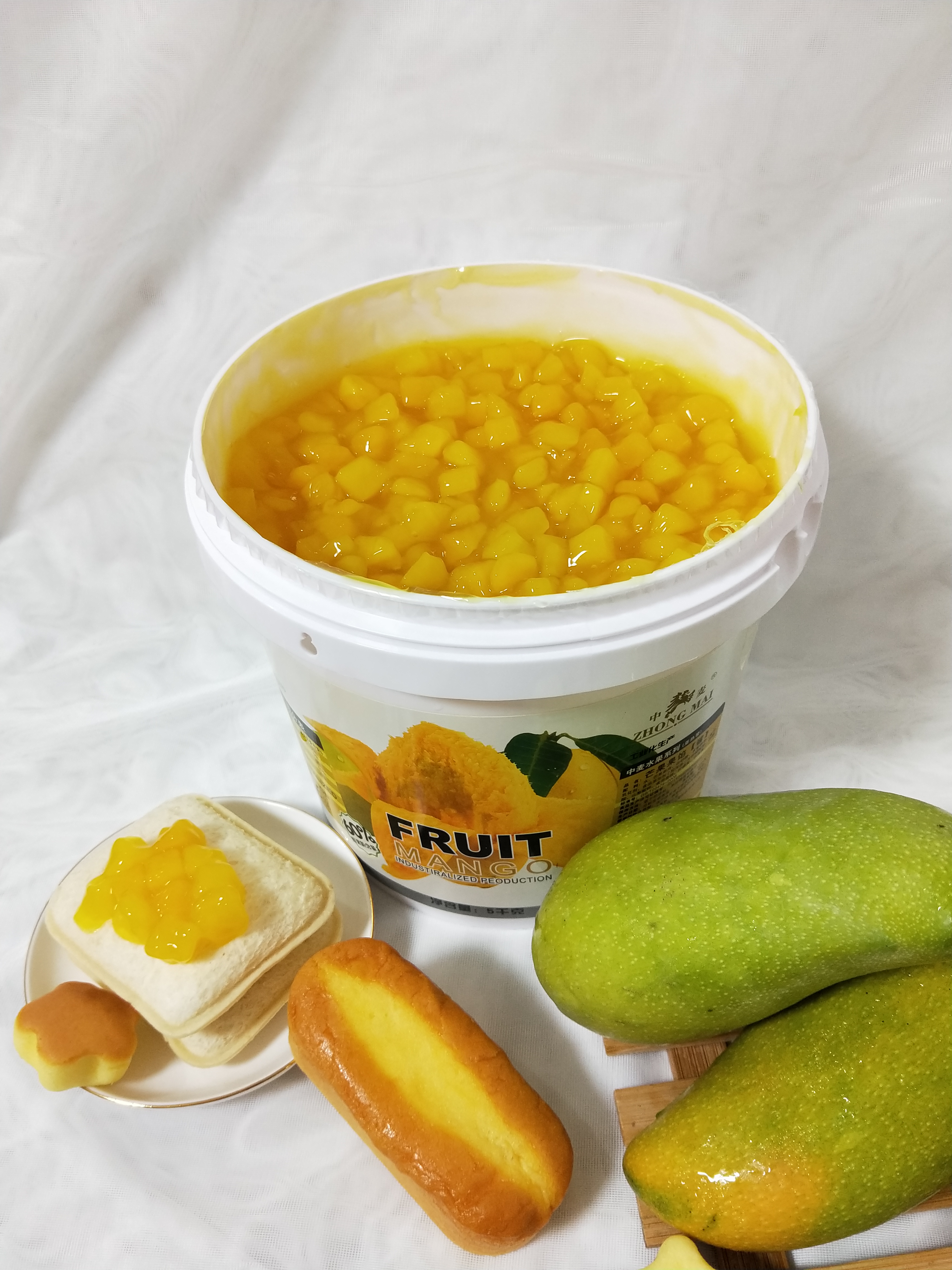 中麦牌芒果果馅 - 东莞中麦食品有限公司