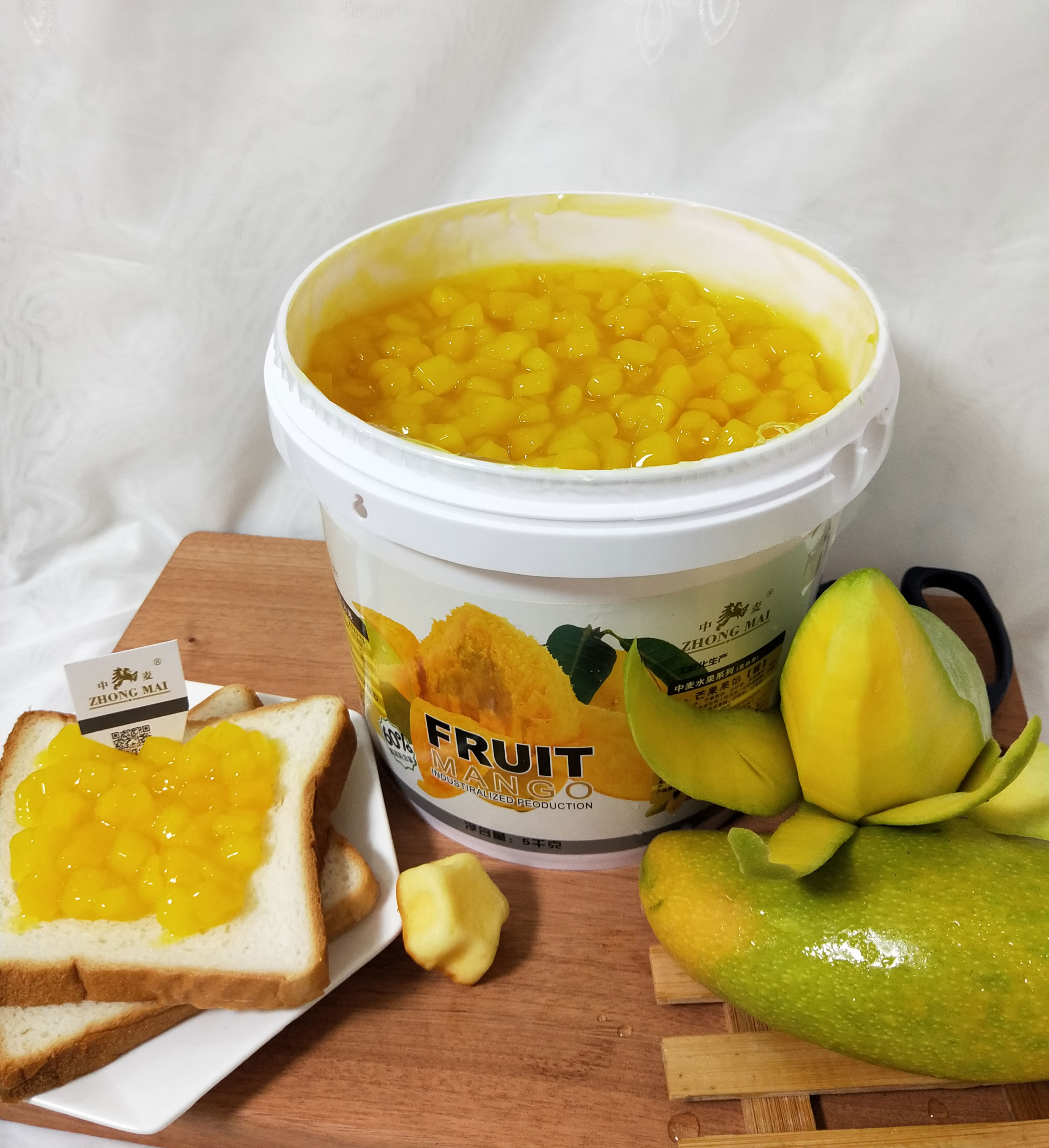 中麦牌芒果果馅